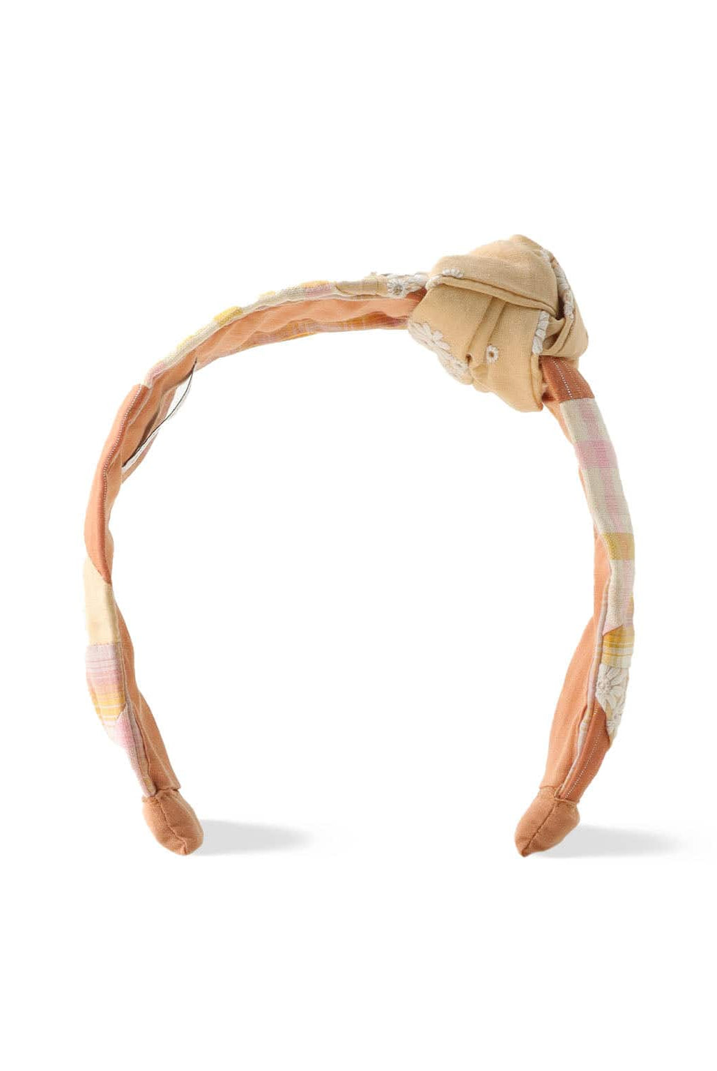 جينجرسنابس طوق مزين بقماش ملون بناتي متعدد الألوان