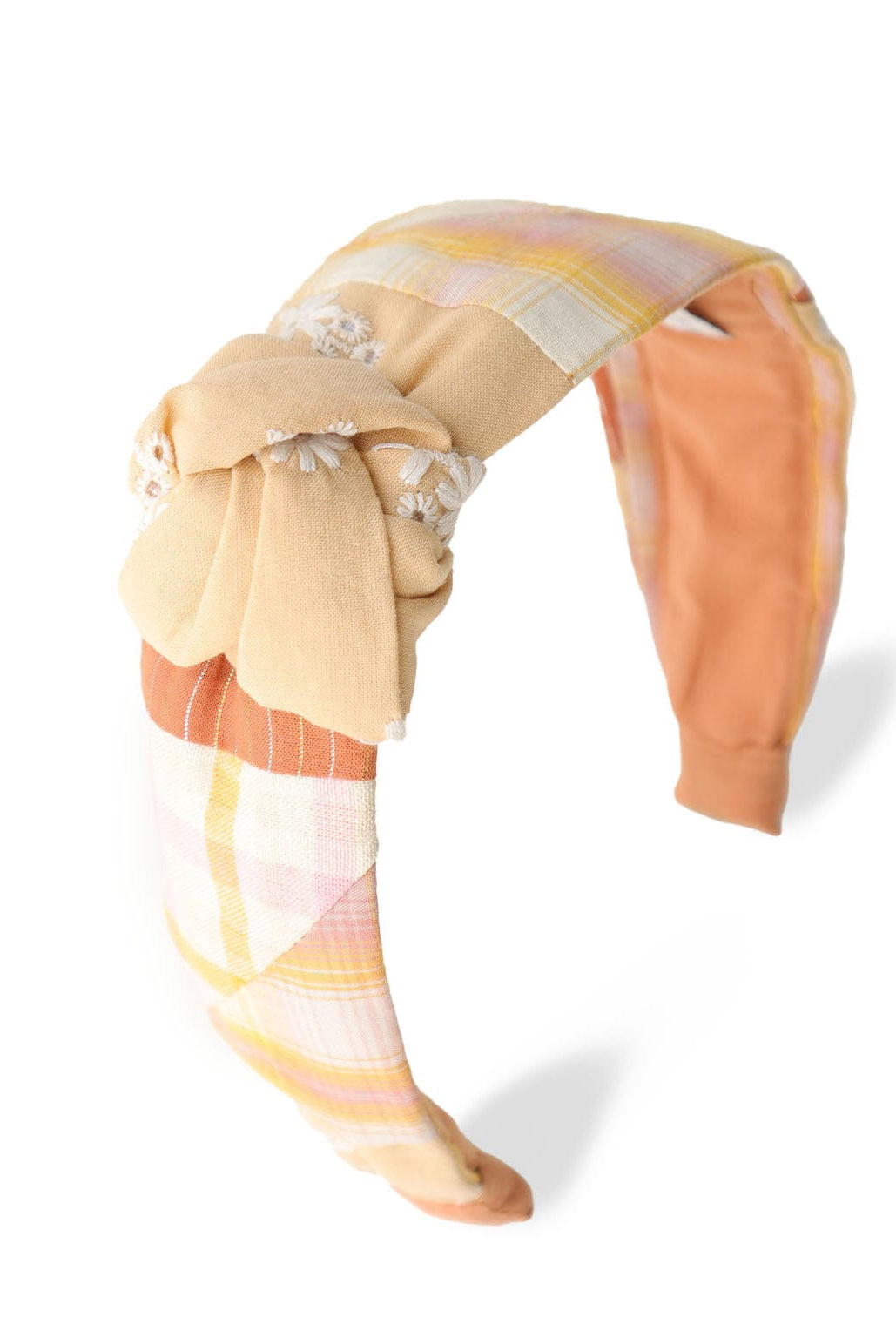 جينجرسنابس طوق مزين بقماش ملون بناتي متعدد الألوان