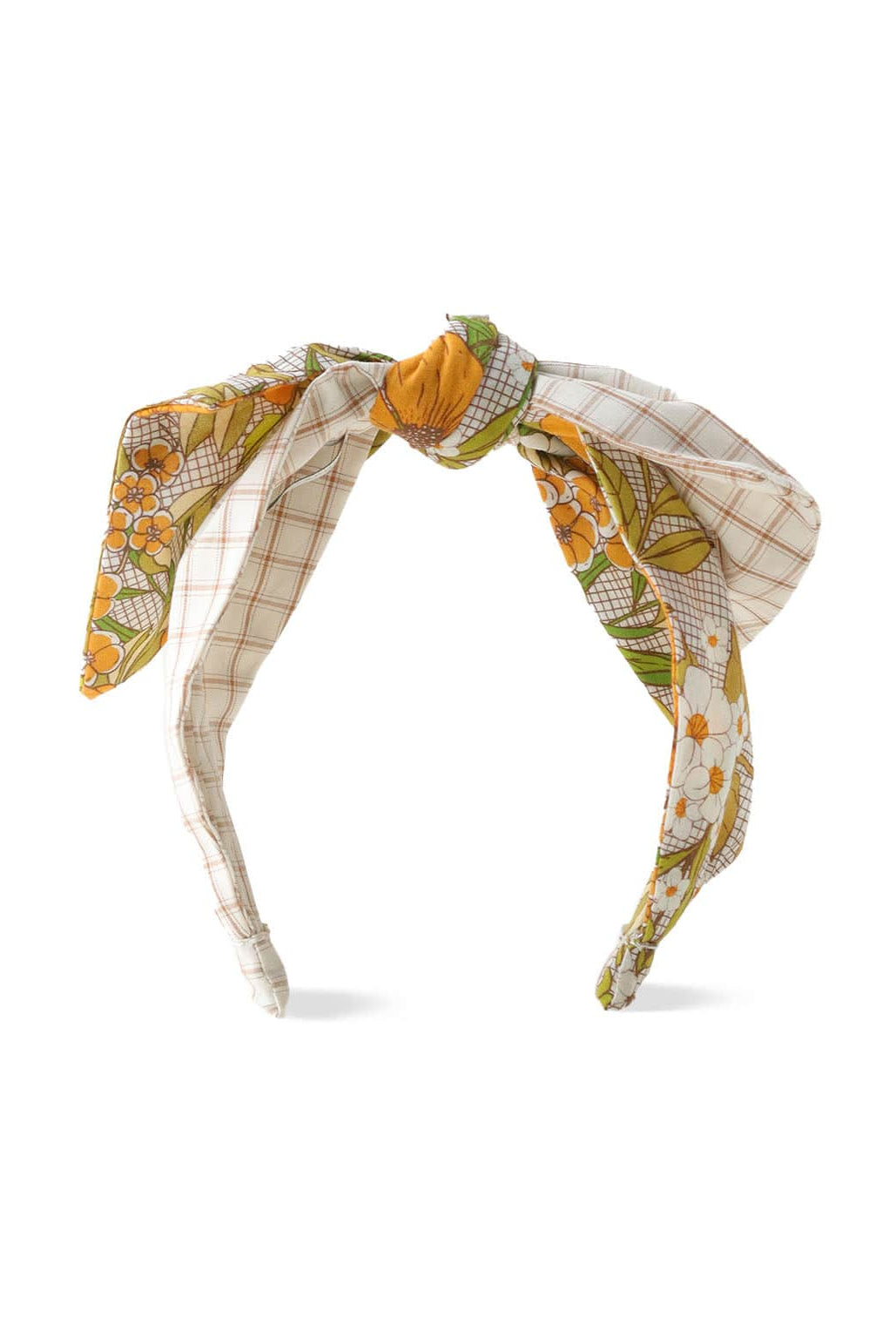 جينجرسنابس طوق بفيوكة مربعات ملونة بناتي متعدد الألوان