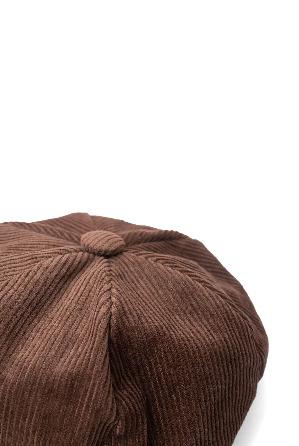 جينجرسنابس كاب بناتي مضلعة سادة بني