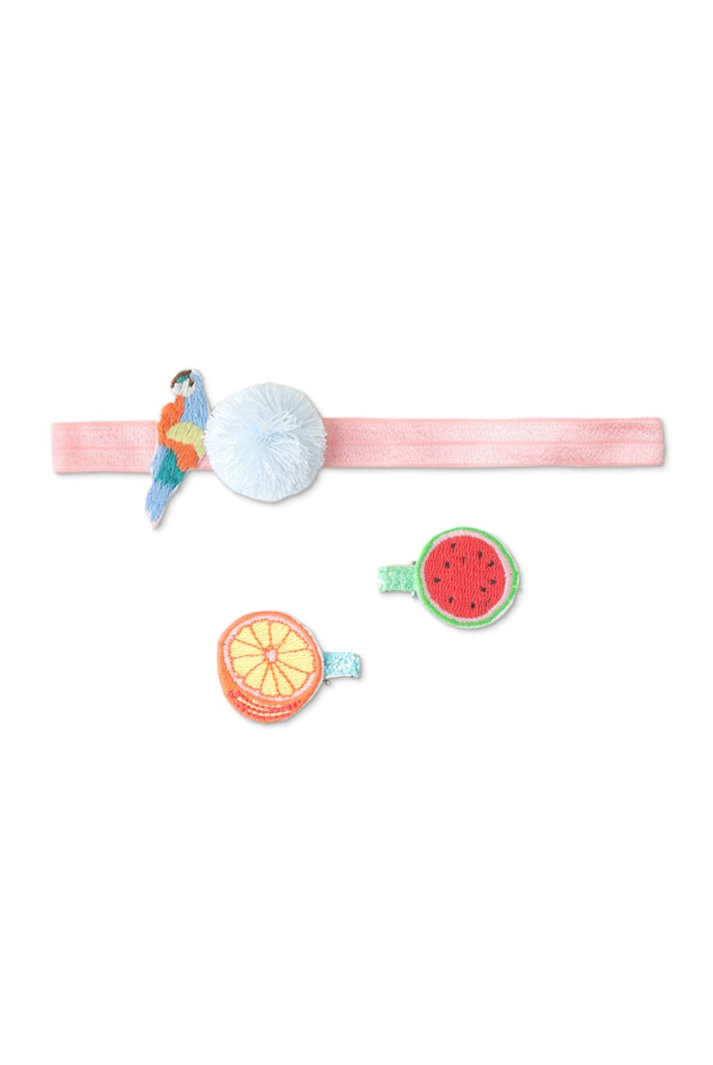 جينجرسنابس طقم 3 قطع للشعر بناتي للرضع متعدد الألوان