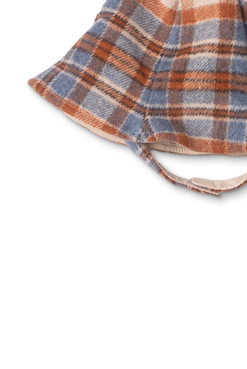 جينجرسنابس كاب رضع بناتي بنمط مربعات متعدد الألوان