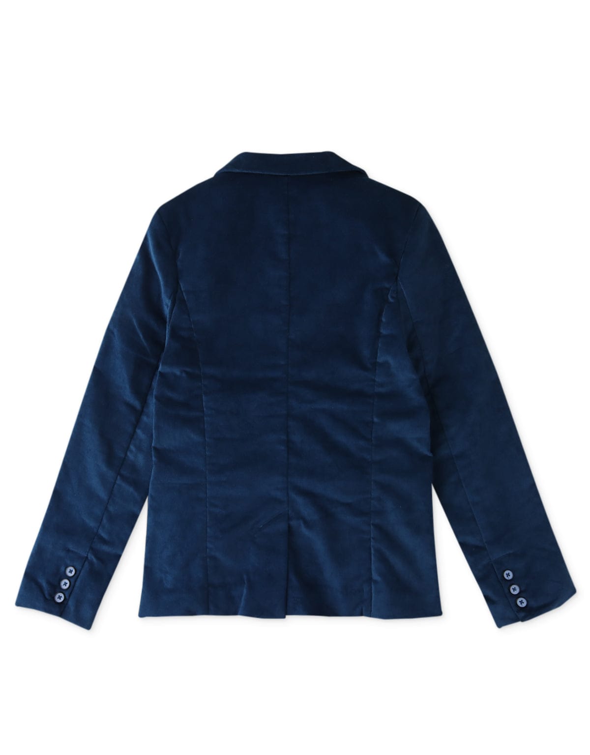 جينجرسنابس جاكيت ولادي خفيف قطييفة سادة أزرق