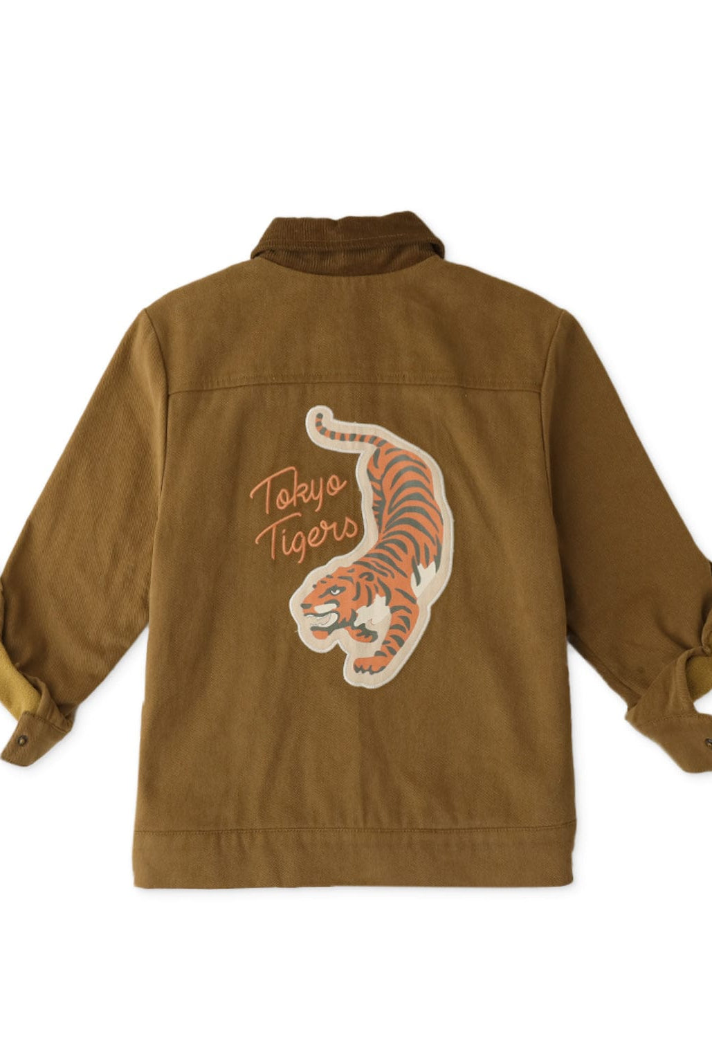 جينجرسنابس جاكيت ولادي خفيف بسحاب أمامي أخضر