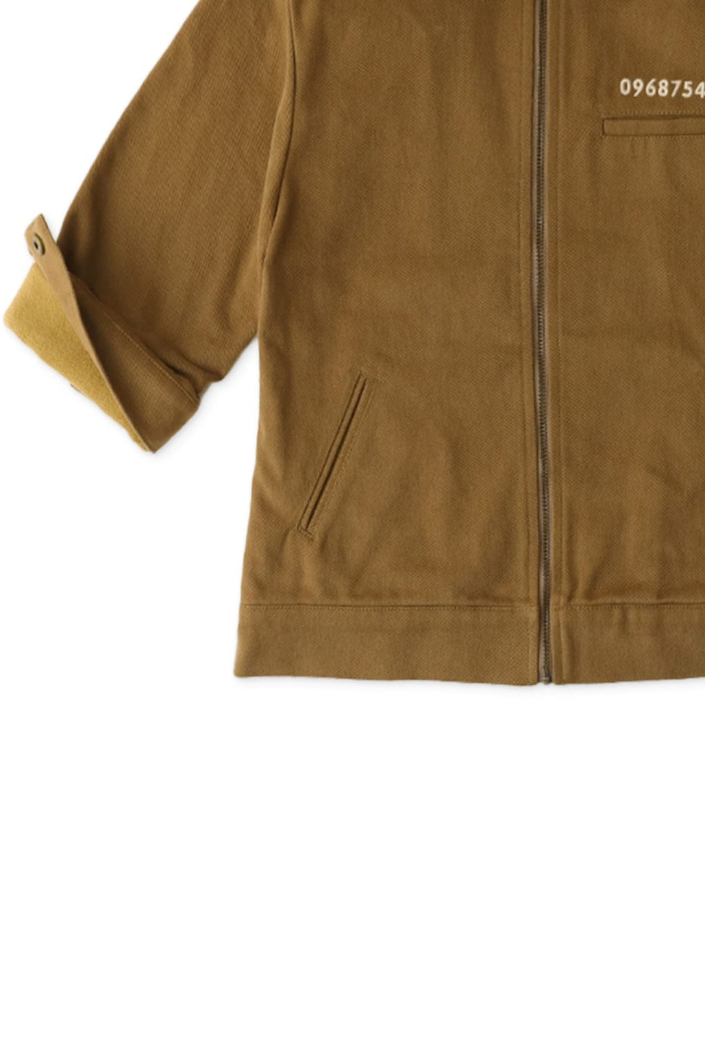 جينجرسنابس جاكيت ولادي خفيف بسحاب أمامي أخضر