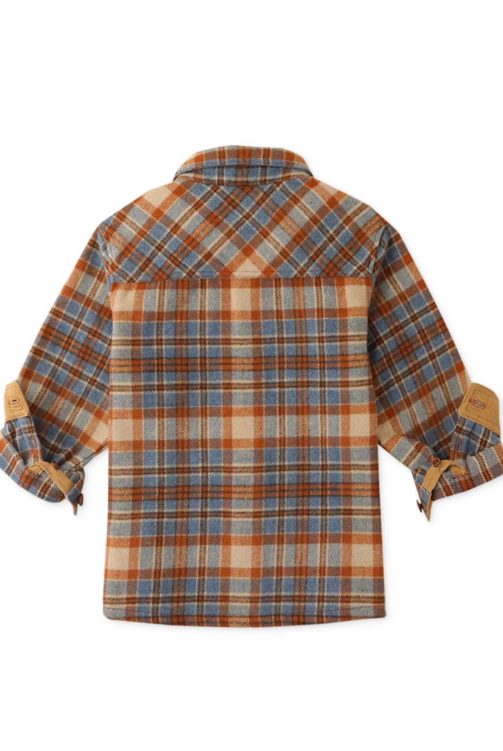 جينجرسنابس جاكيت ولادي خفيف كاروهات ببجيب على الصدر متعدد الألوان