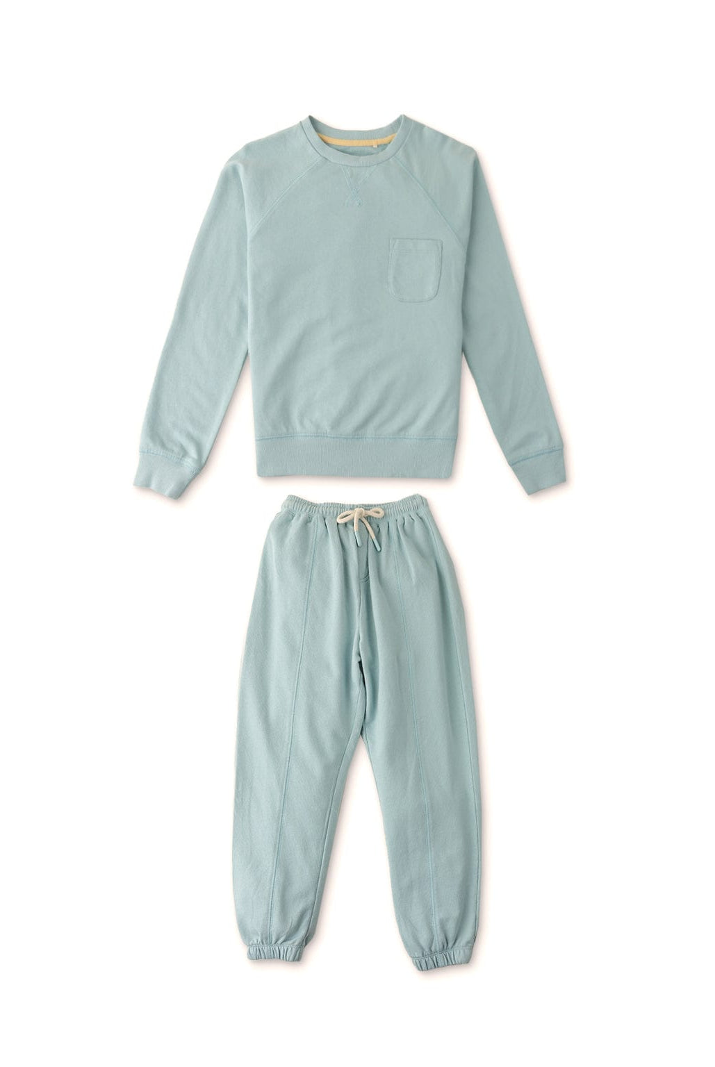 جينجرسنابس طقم بنطلون ولادي سادة بأسورة من أسفل أخضر