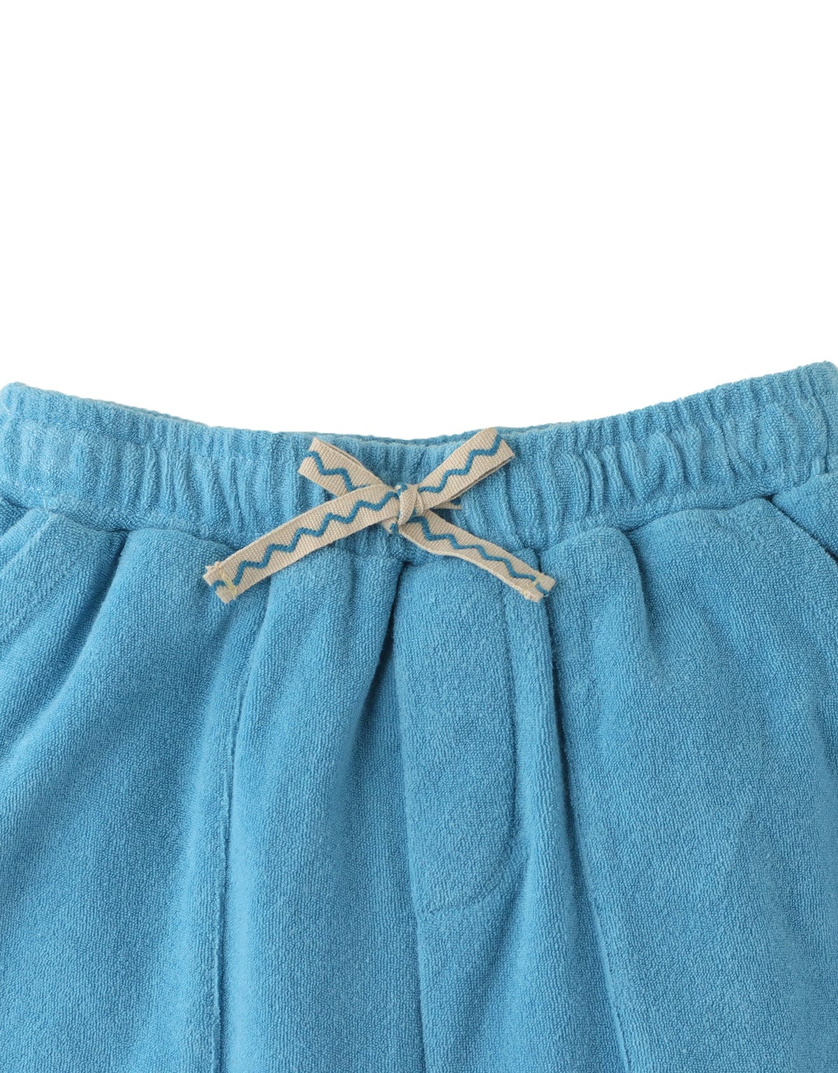 جينجرسنابس شورت ولادي سادة برباط أزرق