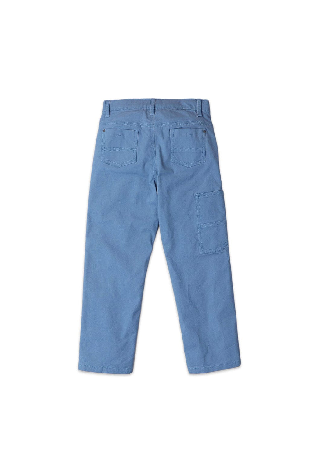 جينجرسنابس بنطلون ولادي سادة بجيوب أزرق