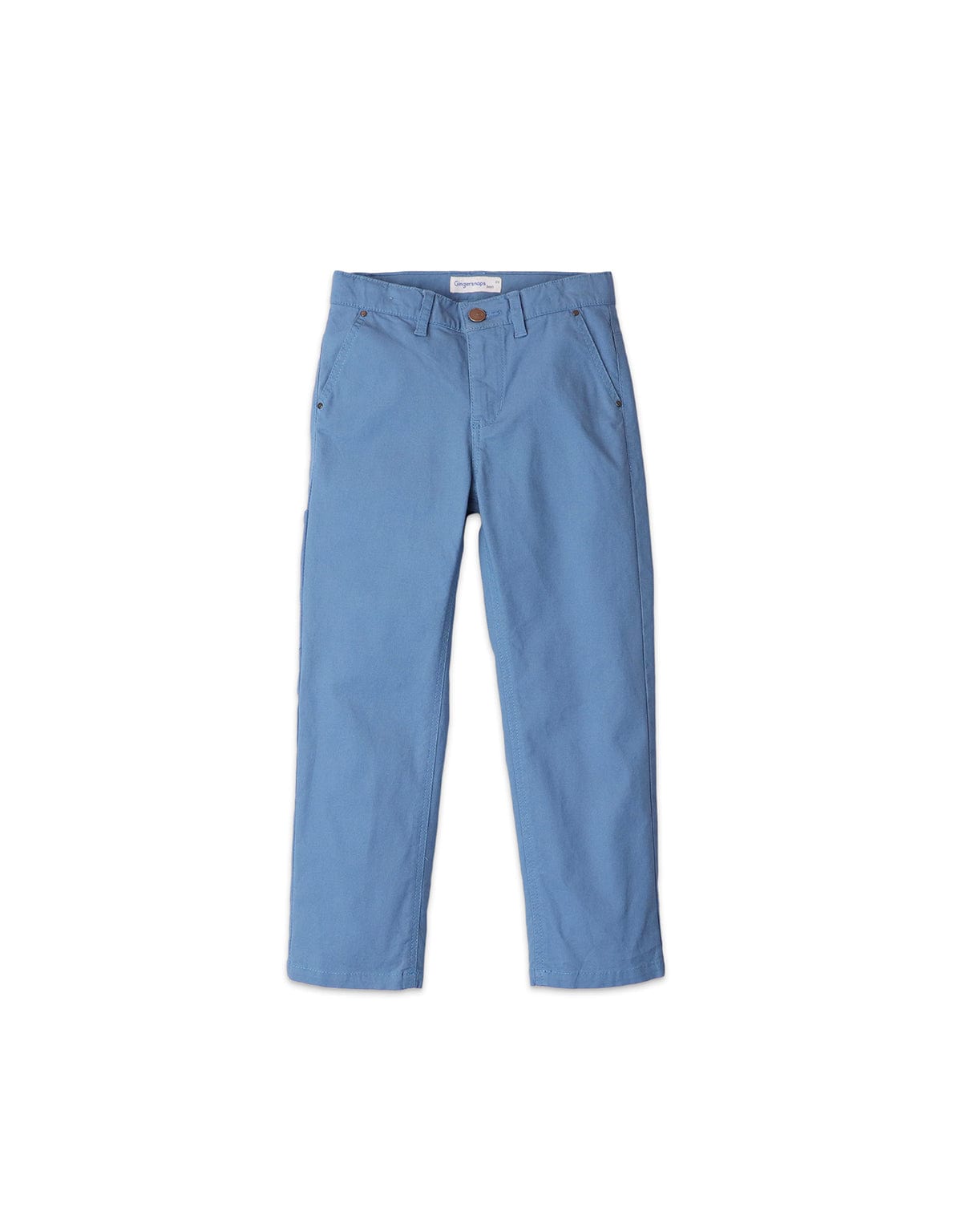 جينجرسنابس بنطلون ولادي سادة بجيوب أزرق
