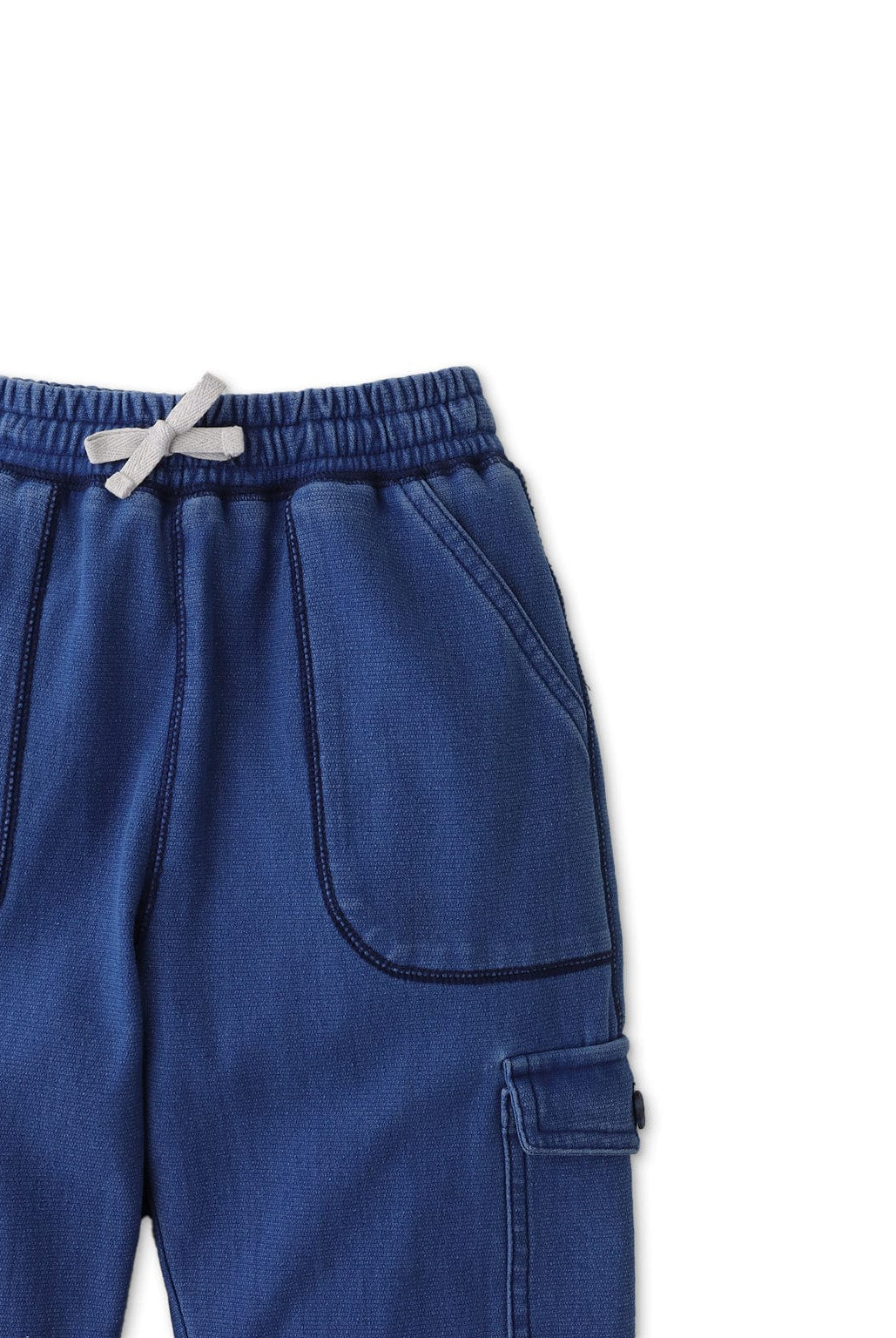 جينجرسنابس بنطلون رياضي بجيوب ولادي أزرق