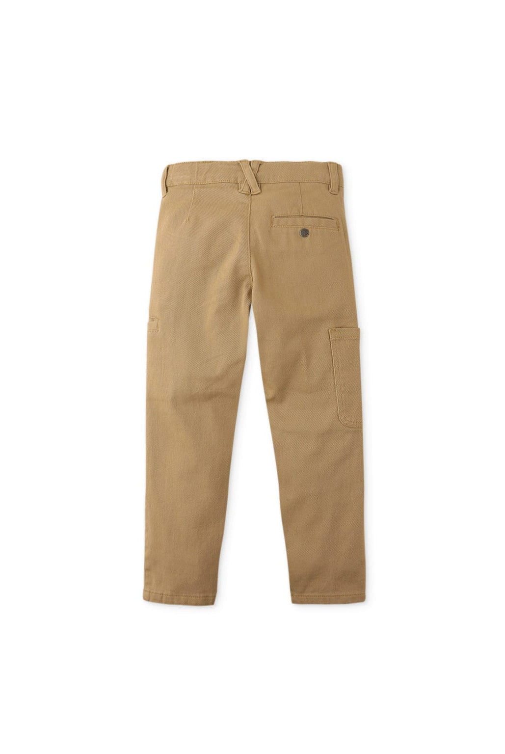 جينجرسنابس بنطلون سادة بجيب جانبي اولادي بني