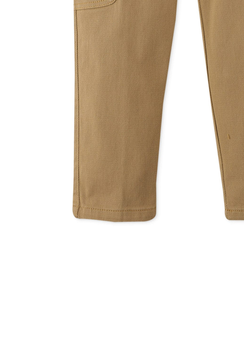 جينجرسنابس بنطلون سادة بجيب جانبي اولادي بني