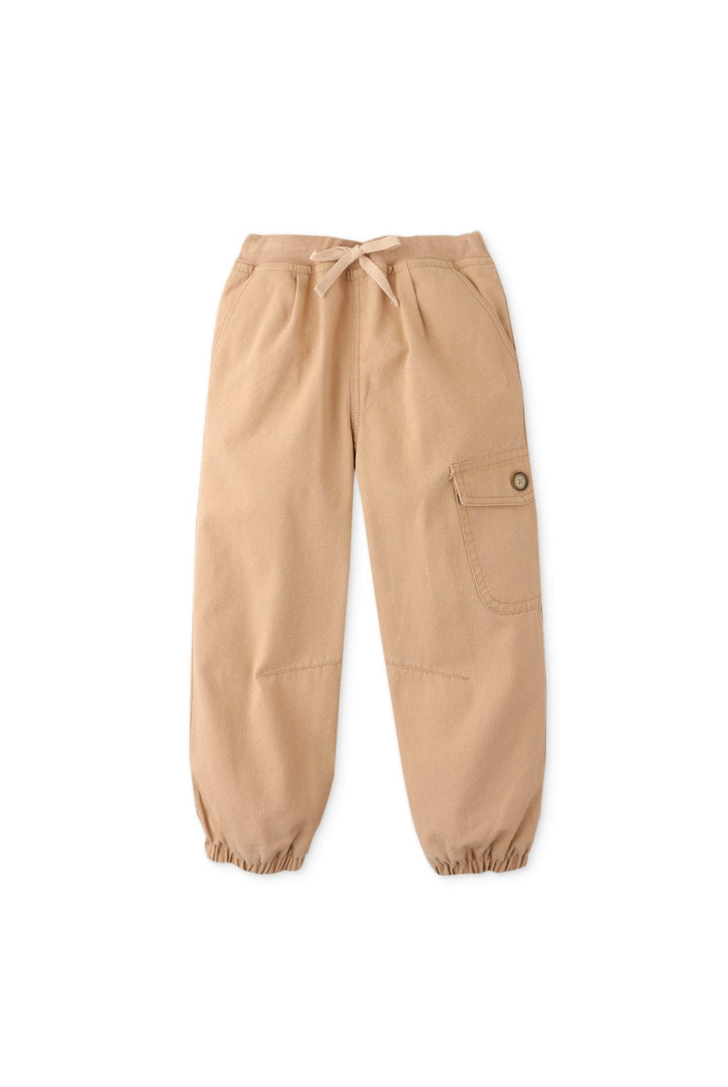 جينجرسنابس بنطلون واسع بجيب جانبي أولادي بني