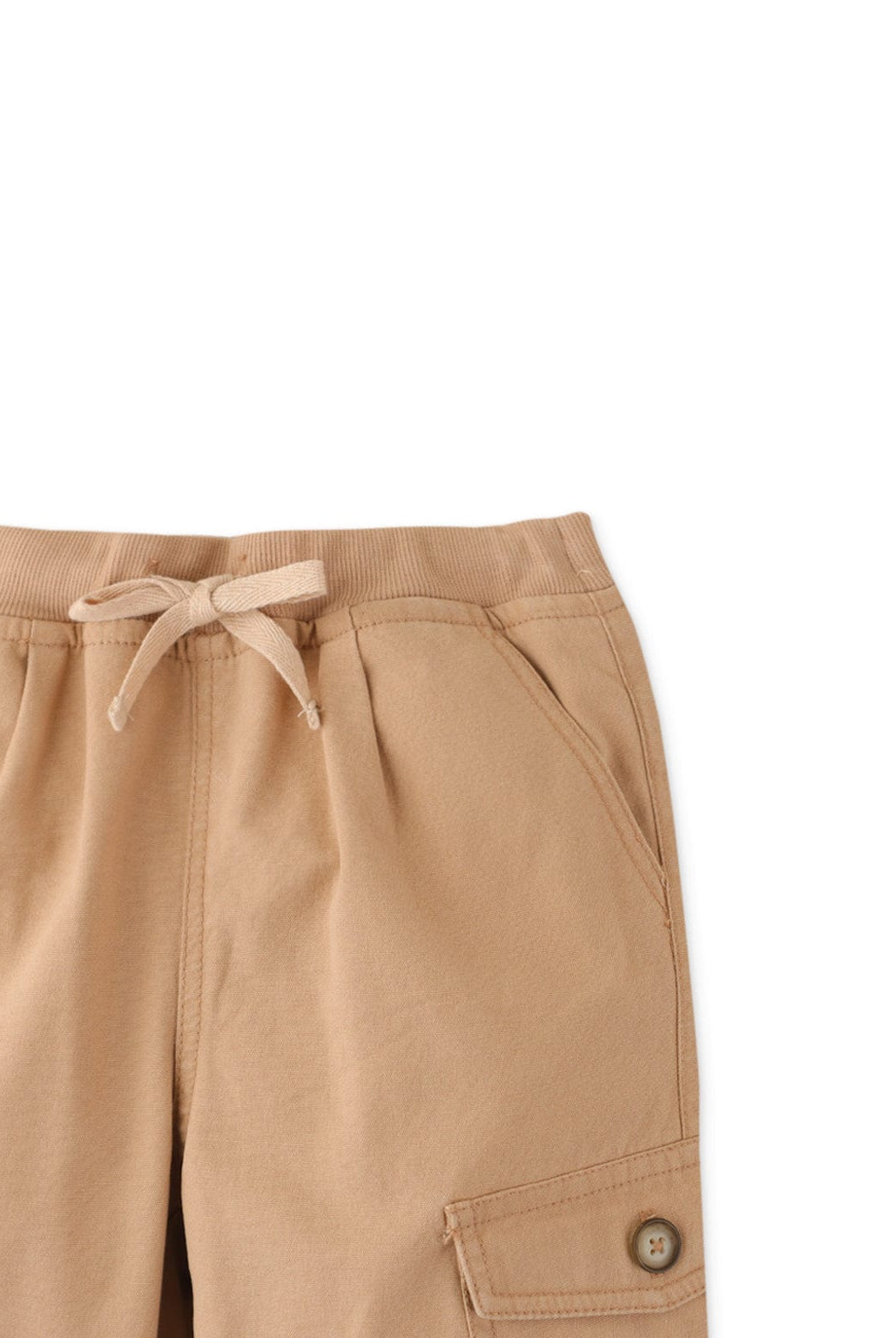 جينجرسنابس بنطلون واسع بجيب جانبي أولادي بني