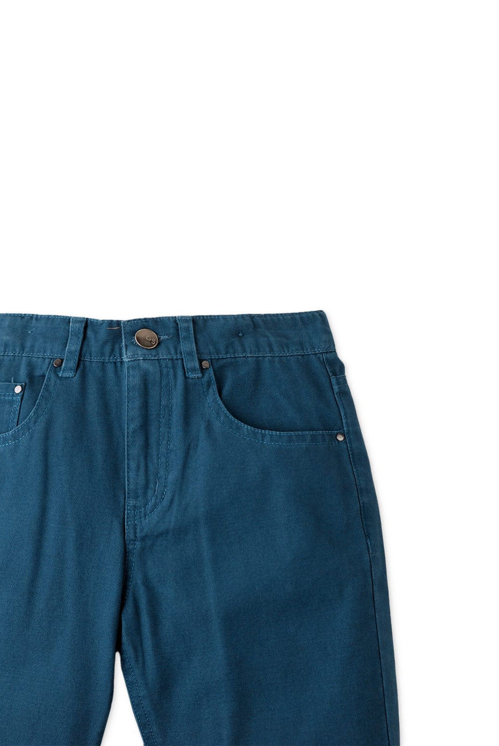 جينجرسنابس بنطلون ولادي سادة بجيوب جانبية أزرق