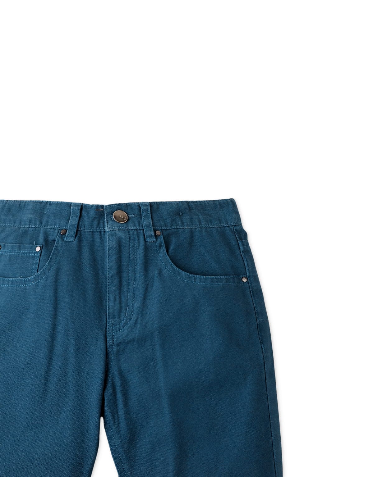 جينجرسنابس بنطلون ولادي سادة بجيوب جانبية أزرق