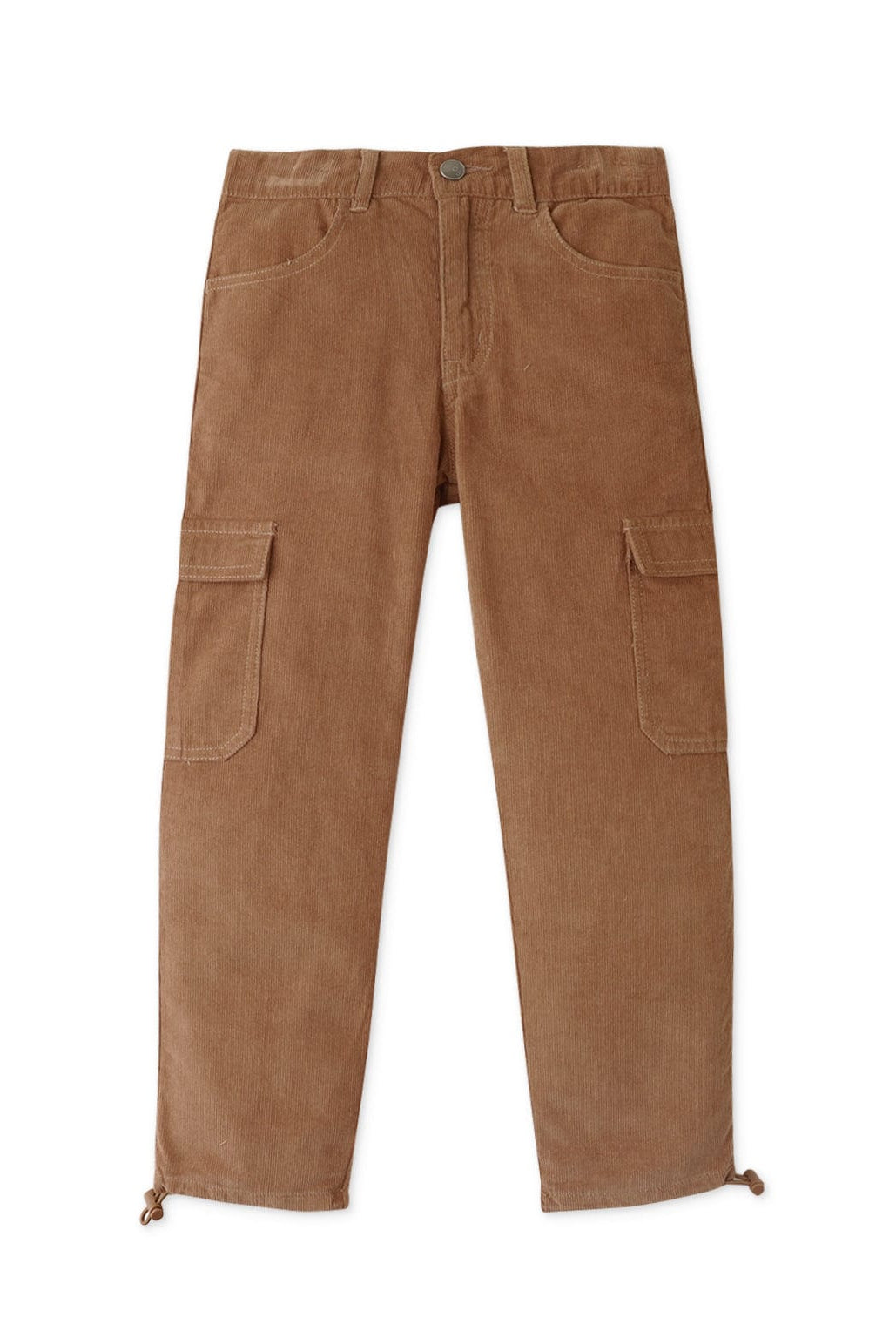 جينجرسنابس بنطلون أولادي منسوج سادة بني