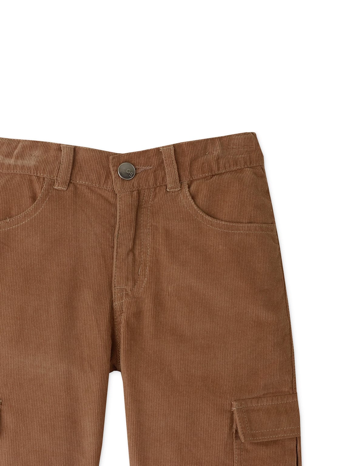 جينجرسنابس بنطلون أولادي منسوج سادة بني