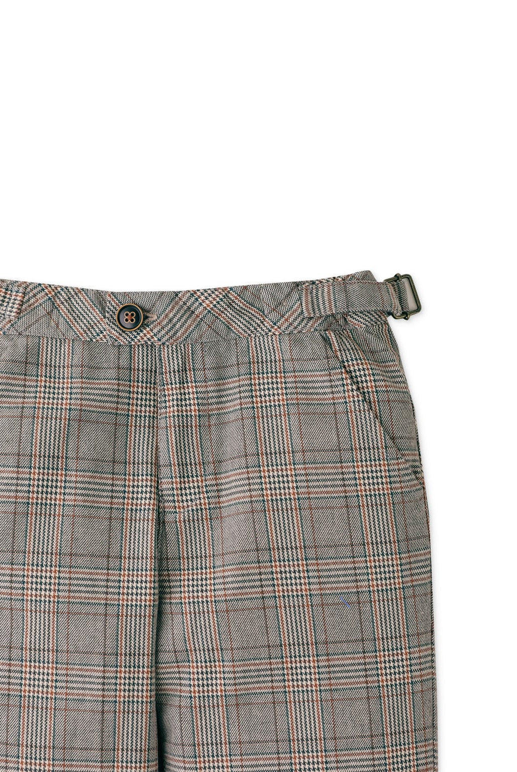 جينجرسنابس بنطلون ولادي منقوش مربعات متعدد الألوان