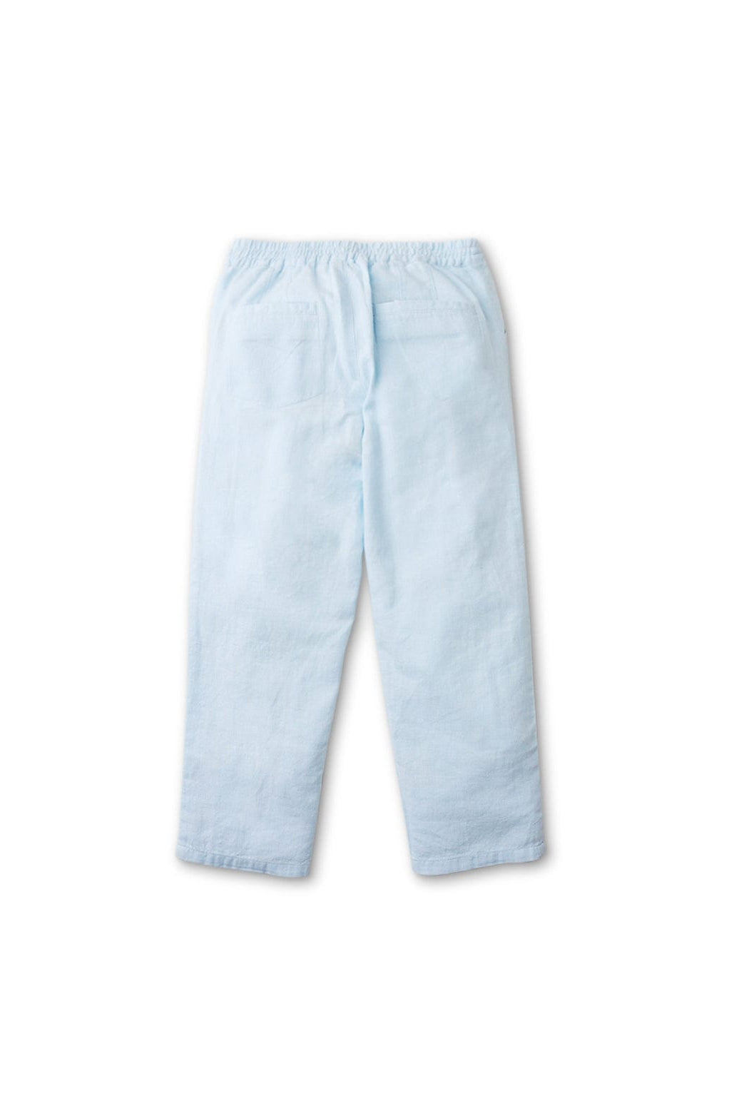 جينجرسنابس بنطلون ولادي سادة برباط وجيوب جانبية أزرق