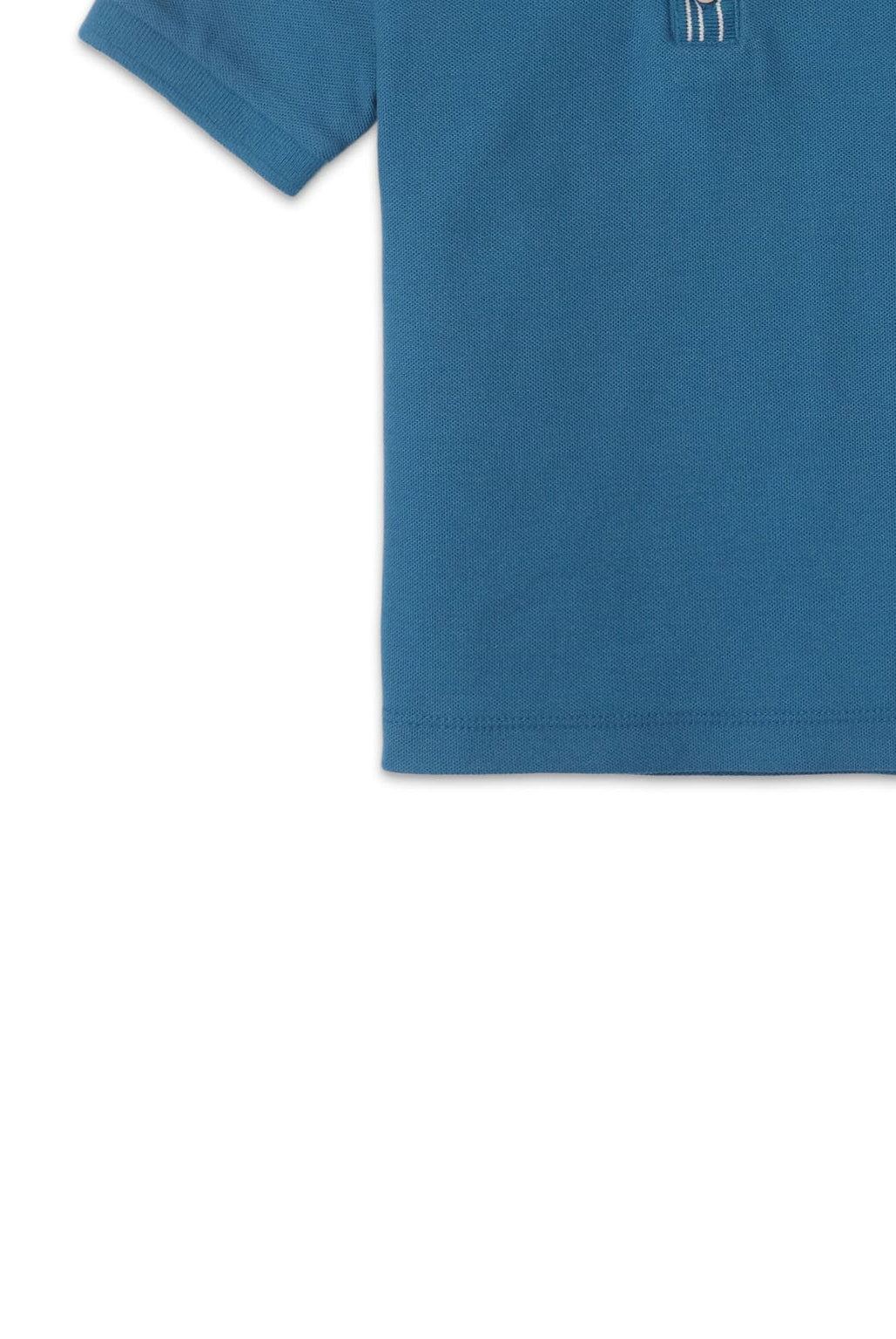 جينجرسنابس تيشيرت ولادي بولو بأزرار أمامية نص كم أزرق