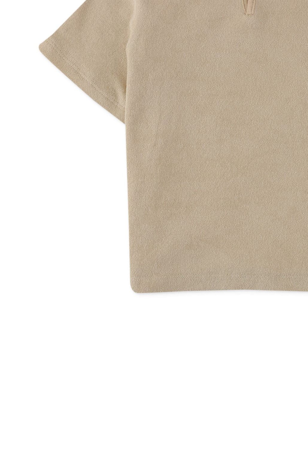 جينجرسنابس تيشيرت سادة بياقة ونص كم ولادي بيج