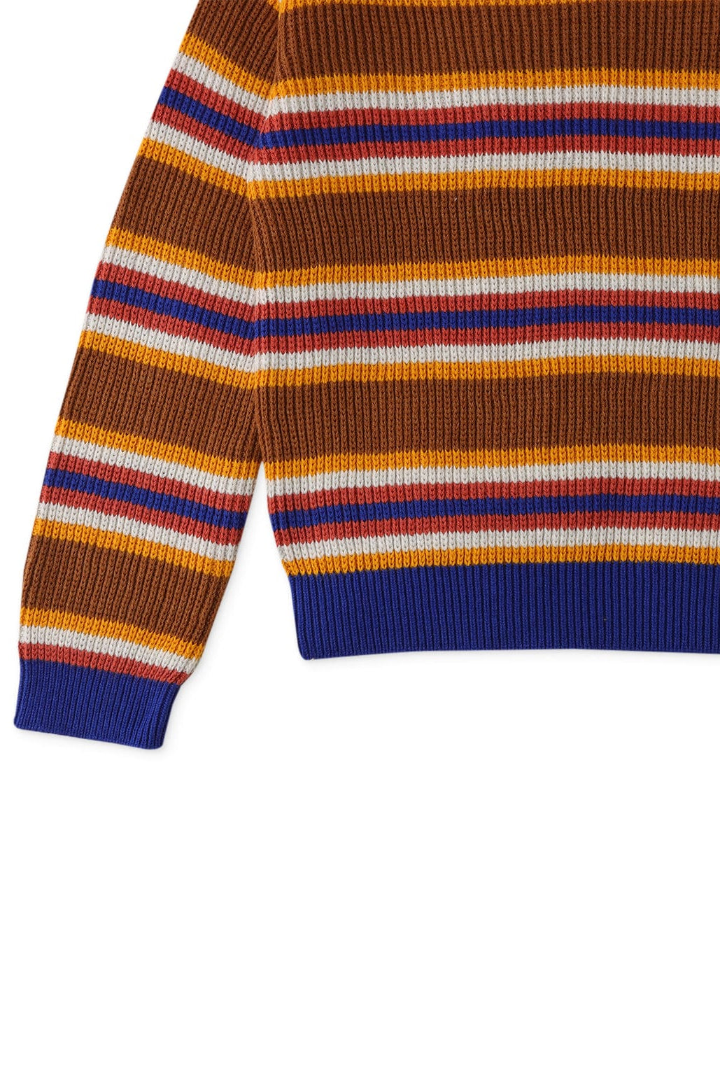 جينجرسنابس بلوفر ولادي منسوج مخطط متعدد الألوان