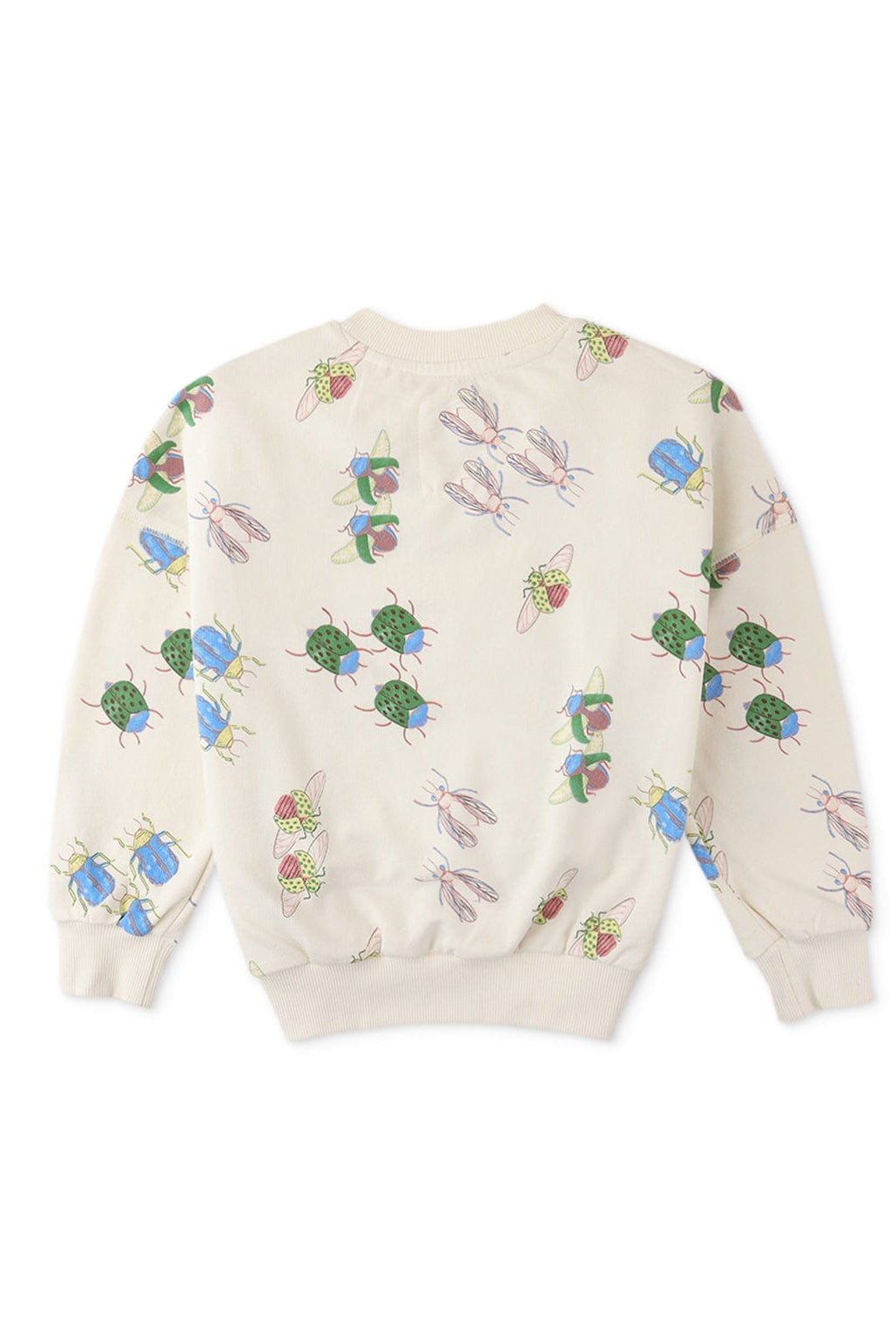 جينجرسنابس تيشيرت برسمة حشرات كم طويل ولادي أوف وايت