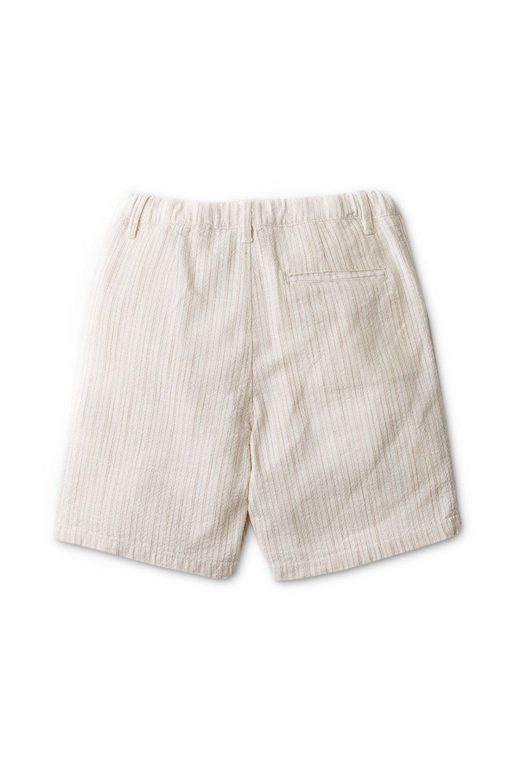 جينجرسنابس شورت ولادي مضلع بأزرار أمامية بيج