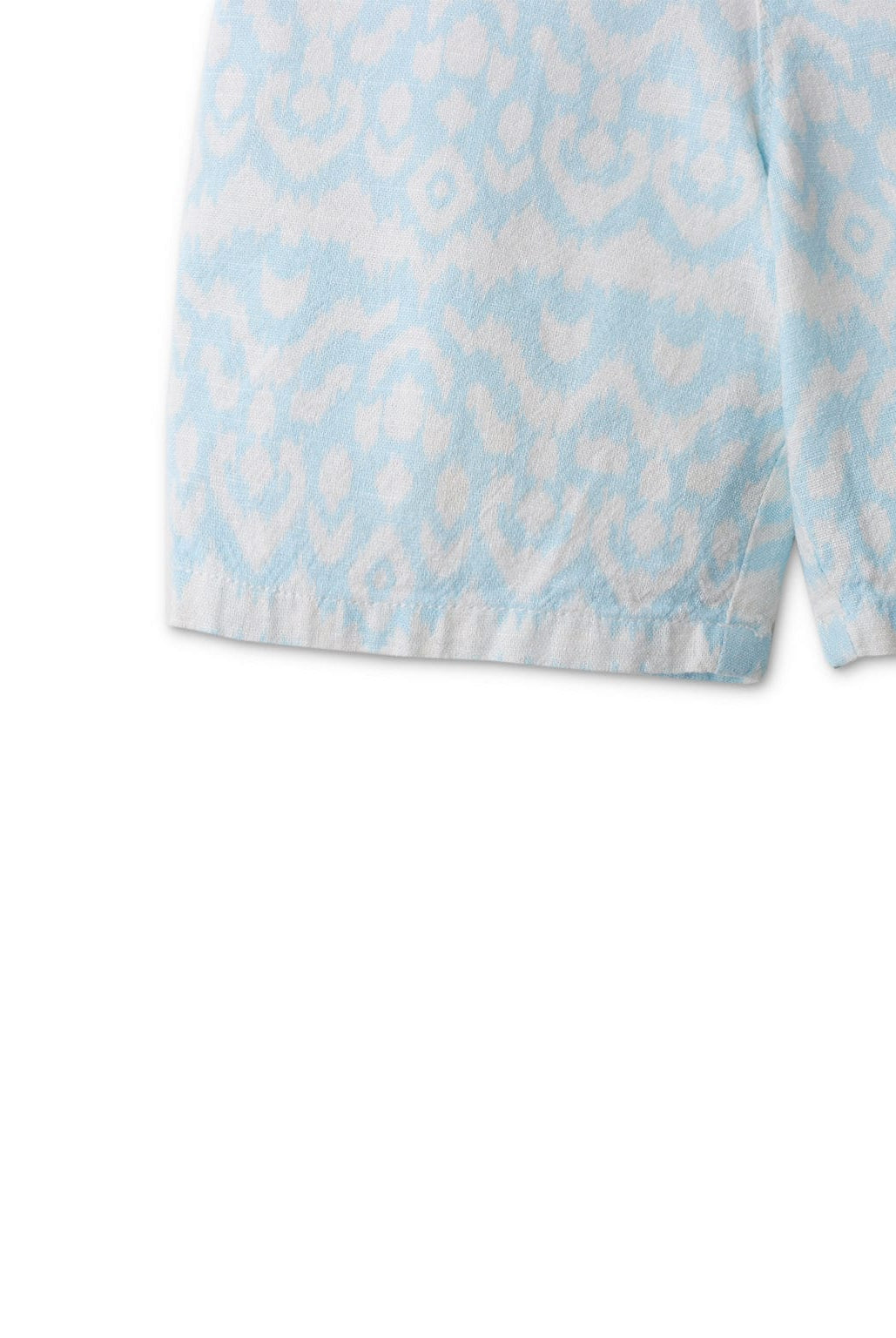 جينجرسنابس شورت منقوش بجيوب جانبية أولادي أزرق