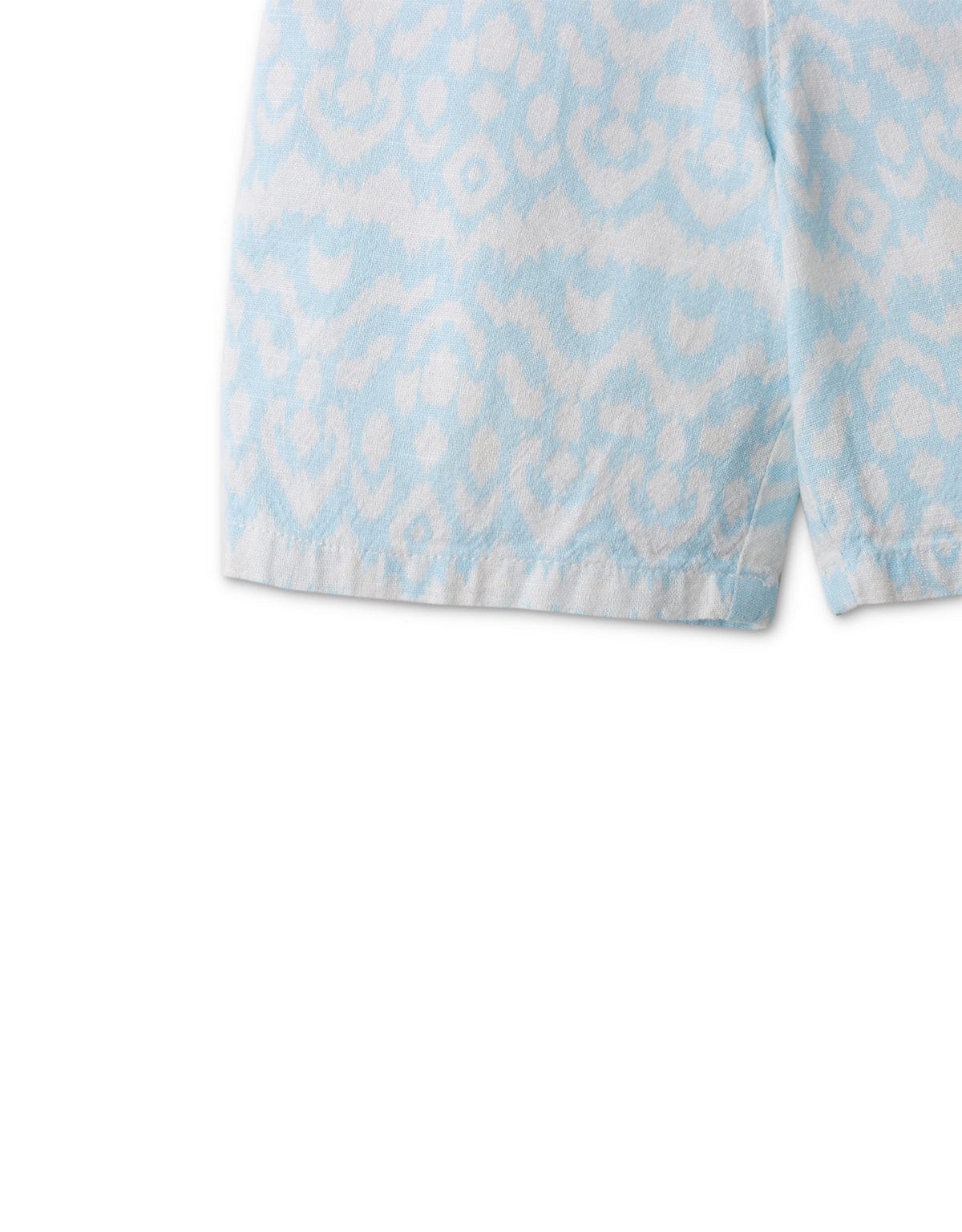 جينجرسنابس شورت منقوش بجيوب جانبية أولادي أزرق