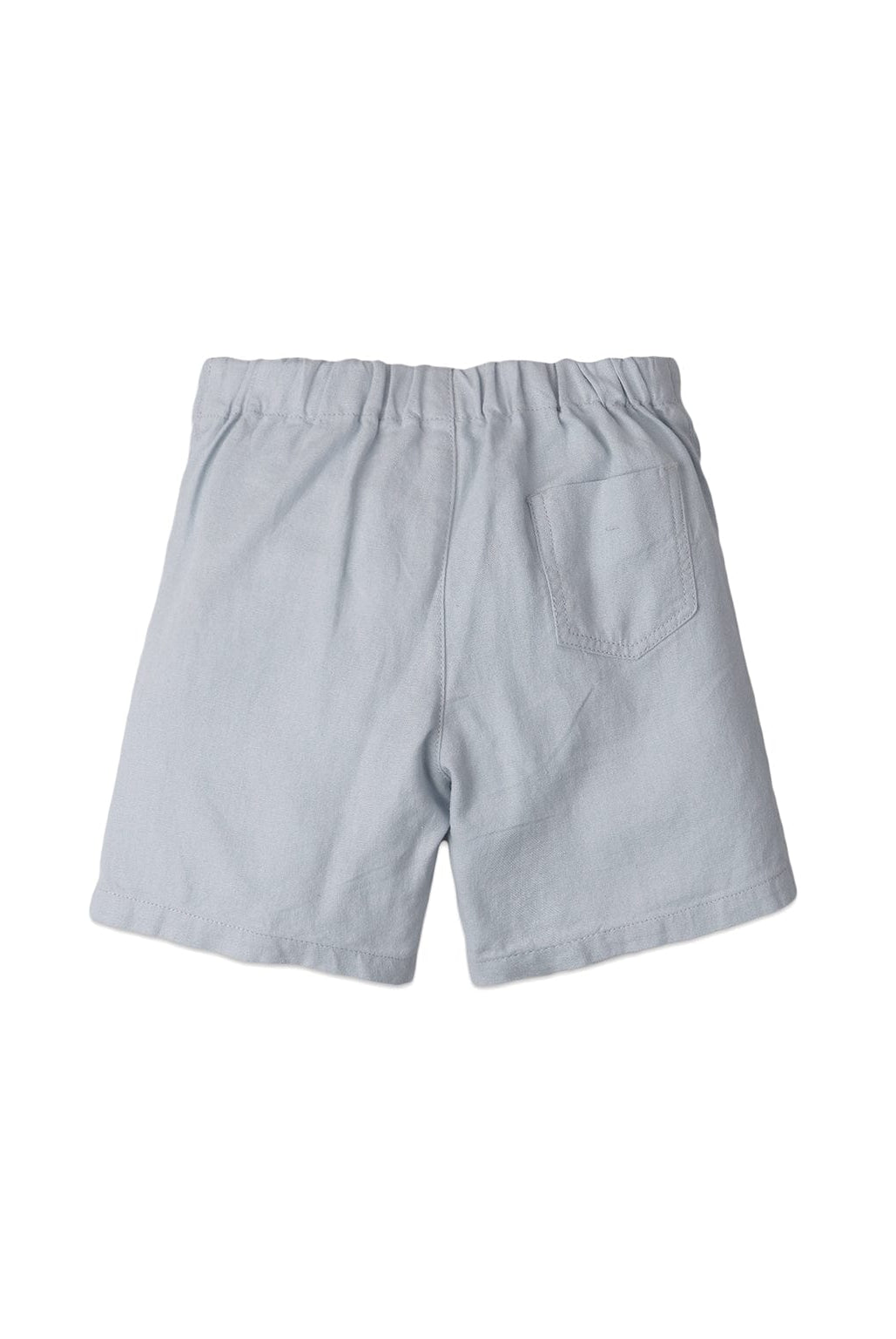 جينجرسنابس شورت أولادي بجيوب ورباط أمامي أزرق