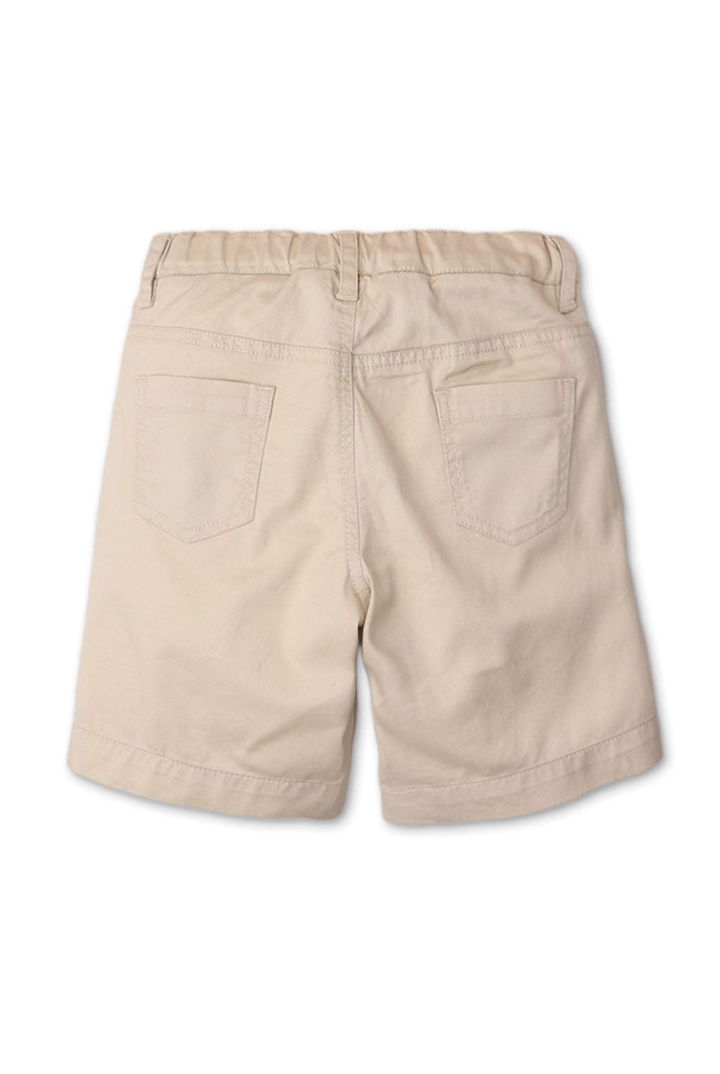 جينجرسنابس شورت أولادي بسحاب بجيوب سادة بيج