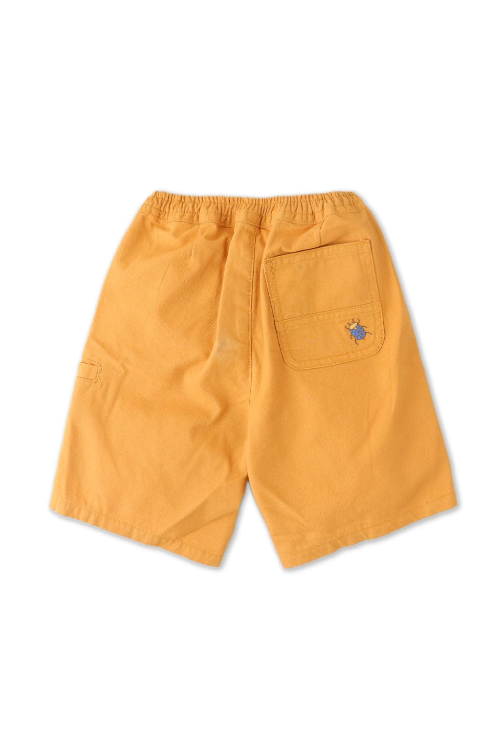 جينجرسنابس شورت سادة برباط بجيوب جانبية ولادي برتقالي