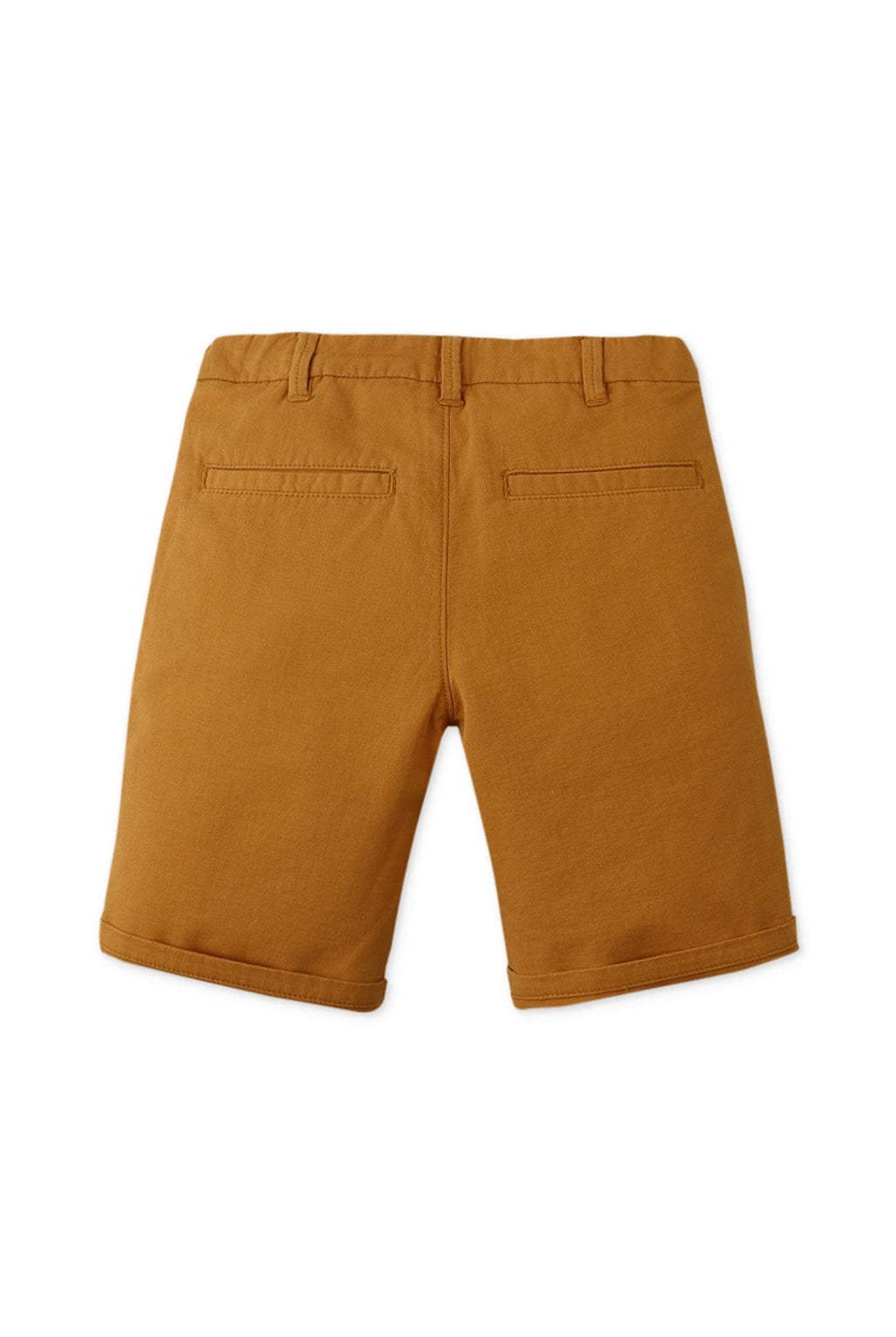 جينجرسنابس شورت ولادي سادة بجيوب جانبية - برتقالي