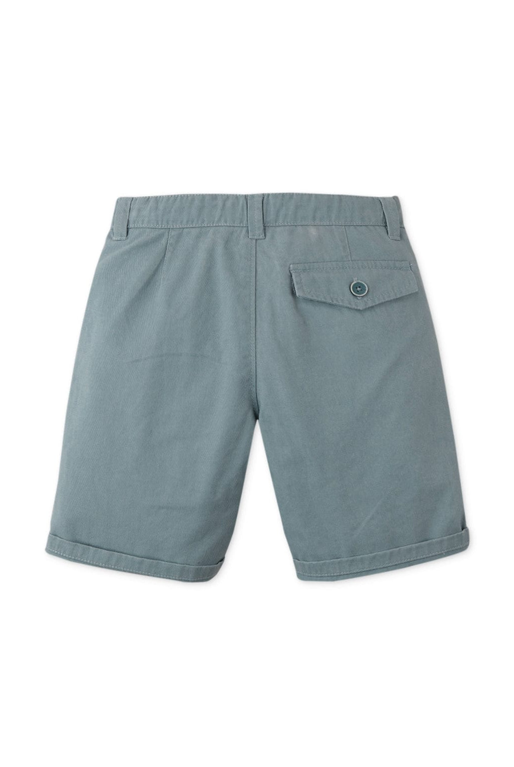 جينجرسنابس شورت ولادي سادة بجيوب جانبية - أزرق