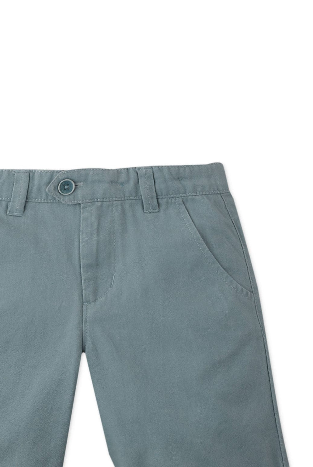 جينجرسنابس شورت ولادي سادة بجيوب جانبية - أزرق