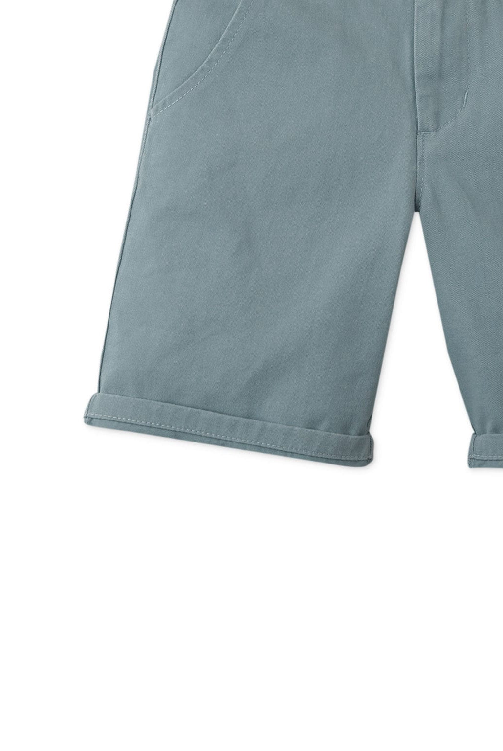 جينجرسنابس شورت ولادي سادة بجيوب جانبية - أزرق