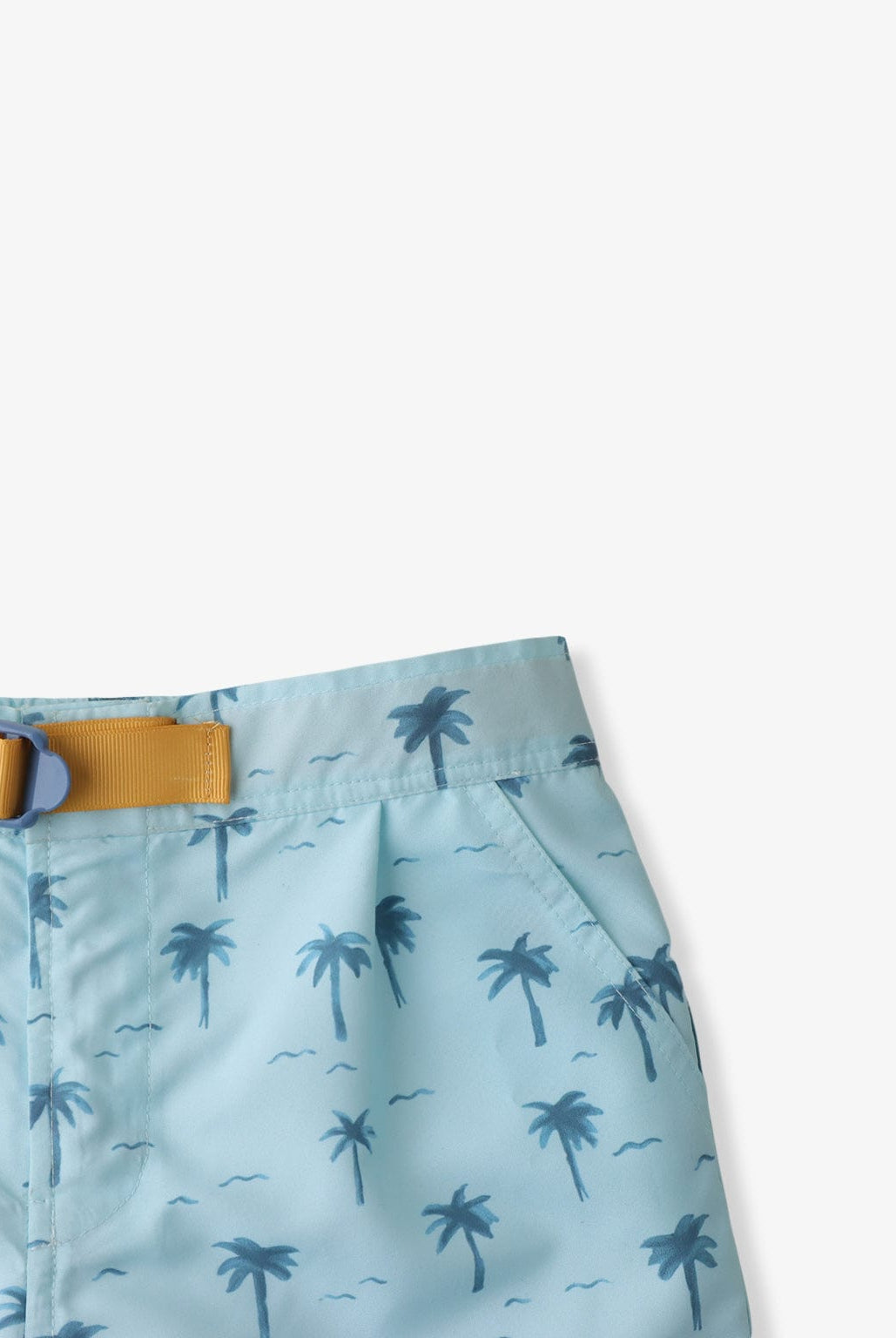 جينجرسنابس شورت سباحة للأولاد مشجر أخضر