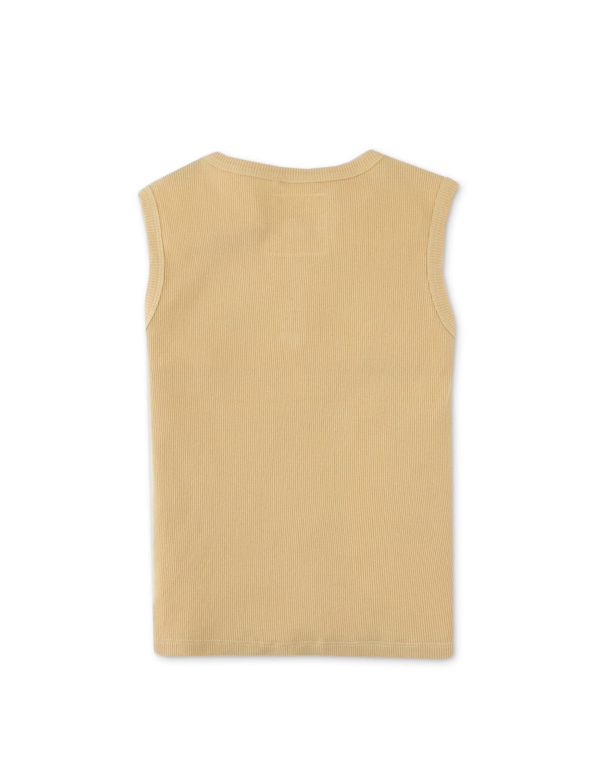 جينجرسنابس تانك توب ولادي سادة مضلع كت أصفر