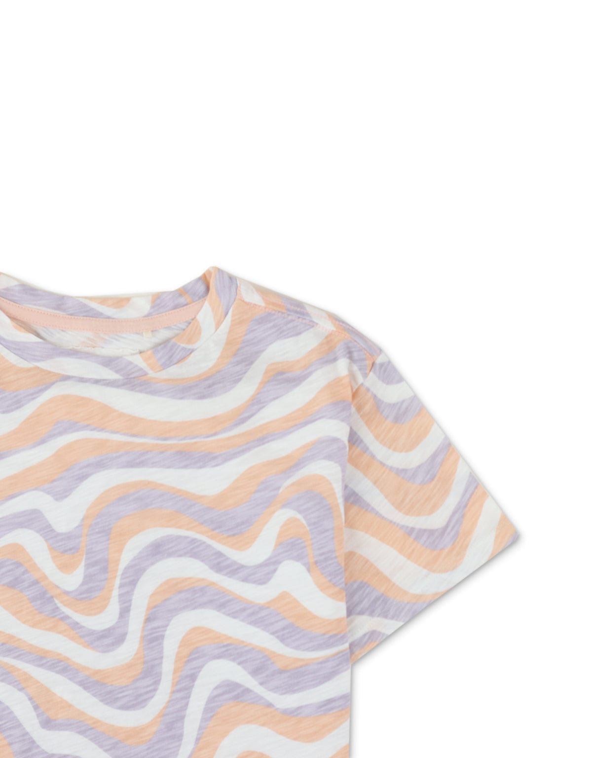 جينجرسنابس تيشيرت ولادي منقوش نص كم متعدد الألوان