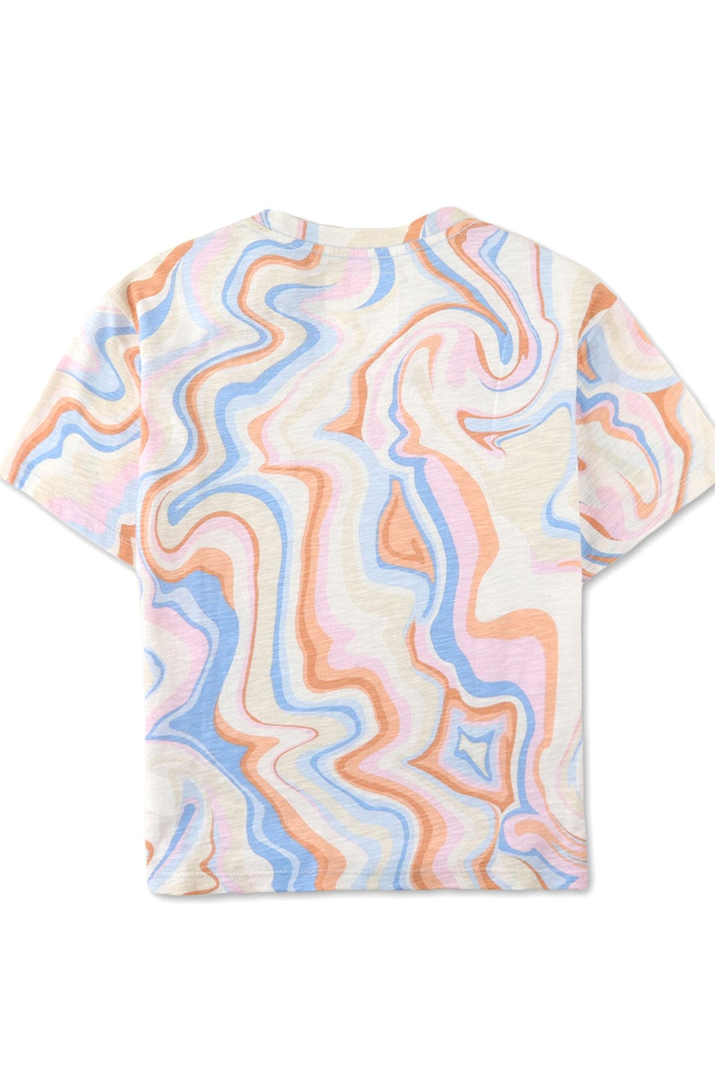 جينجرسنابس تيشيرت أولادي نص كم منقوش تاي داي متعدد الألوان