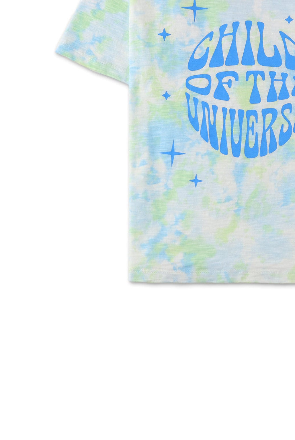 جينجرسنابس تيشيرت أولادي نص كم بطبعة على الصدر متعدد الألوان