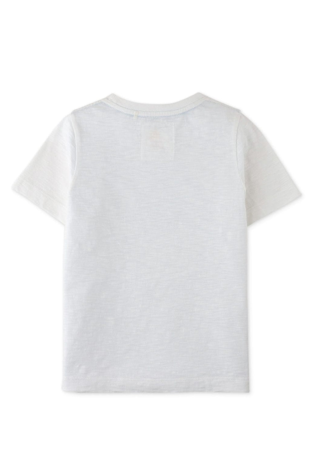 جينجرسنابس تيشيرت ولادي نص كم برسمة أمامية