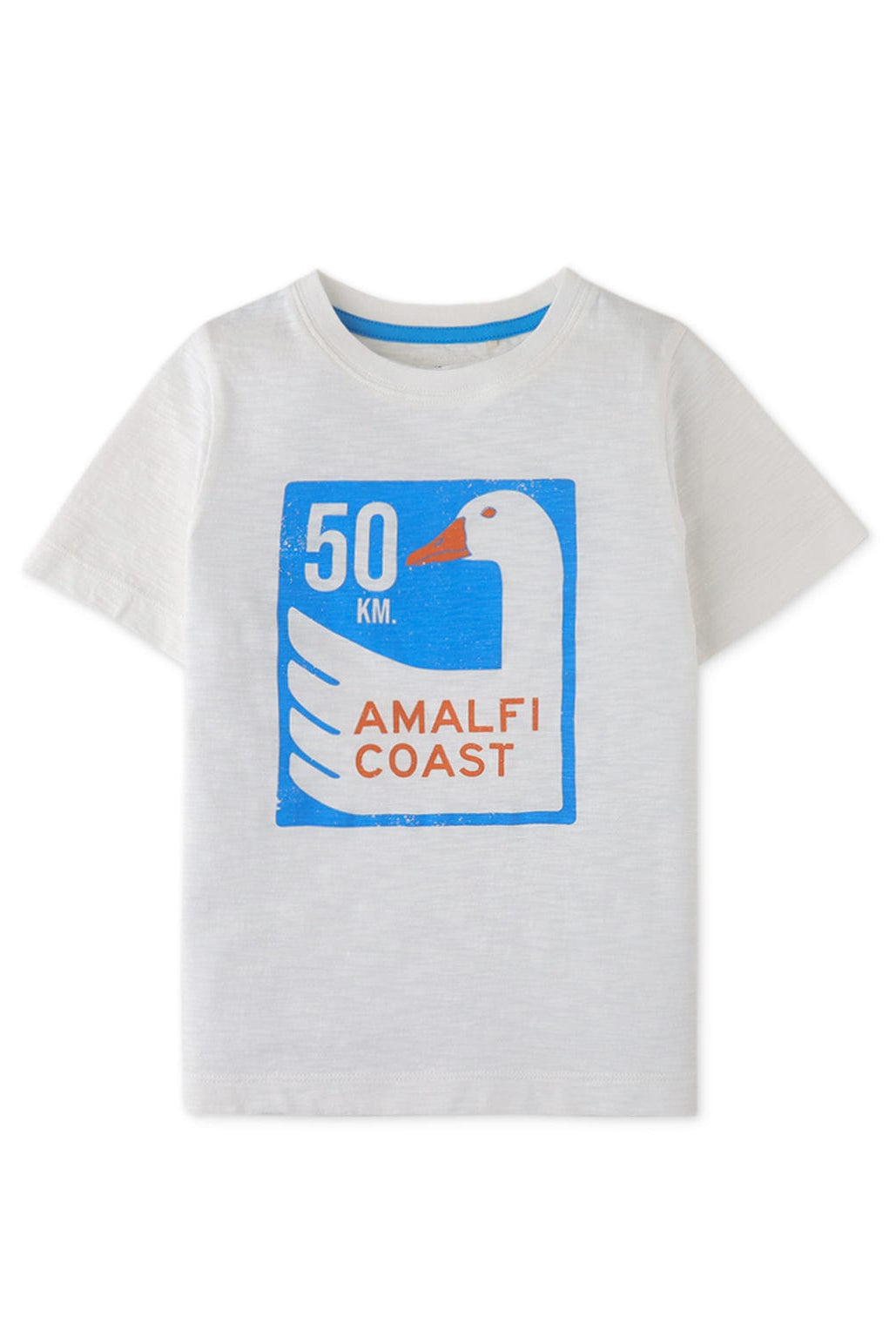 جينجرسنابس تيشيرت ولادي نص كم برسمة أمامية