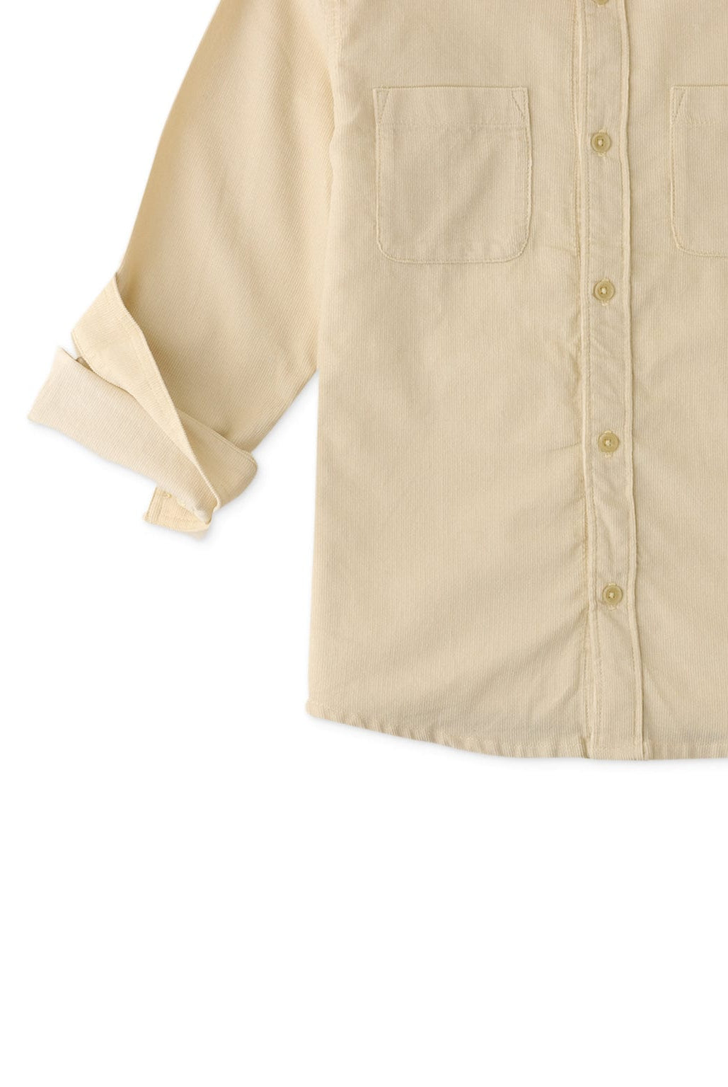 جينجرسنابس قميص بولو ولادي بجيوب على الصدر بيج