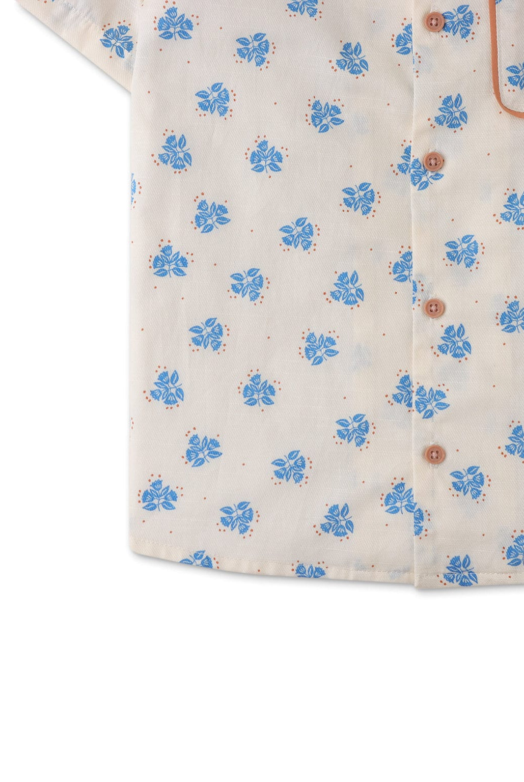 جينجرسنابس قميص بولو ولادي منقوش نص كم أوف وايت