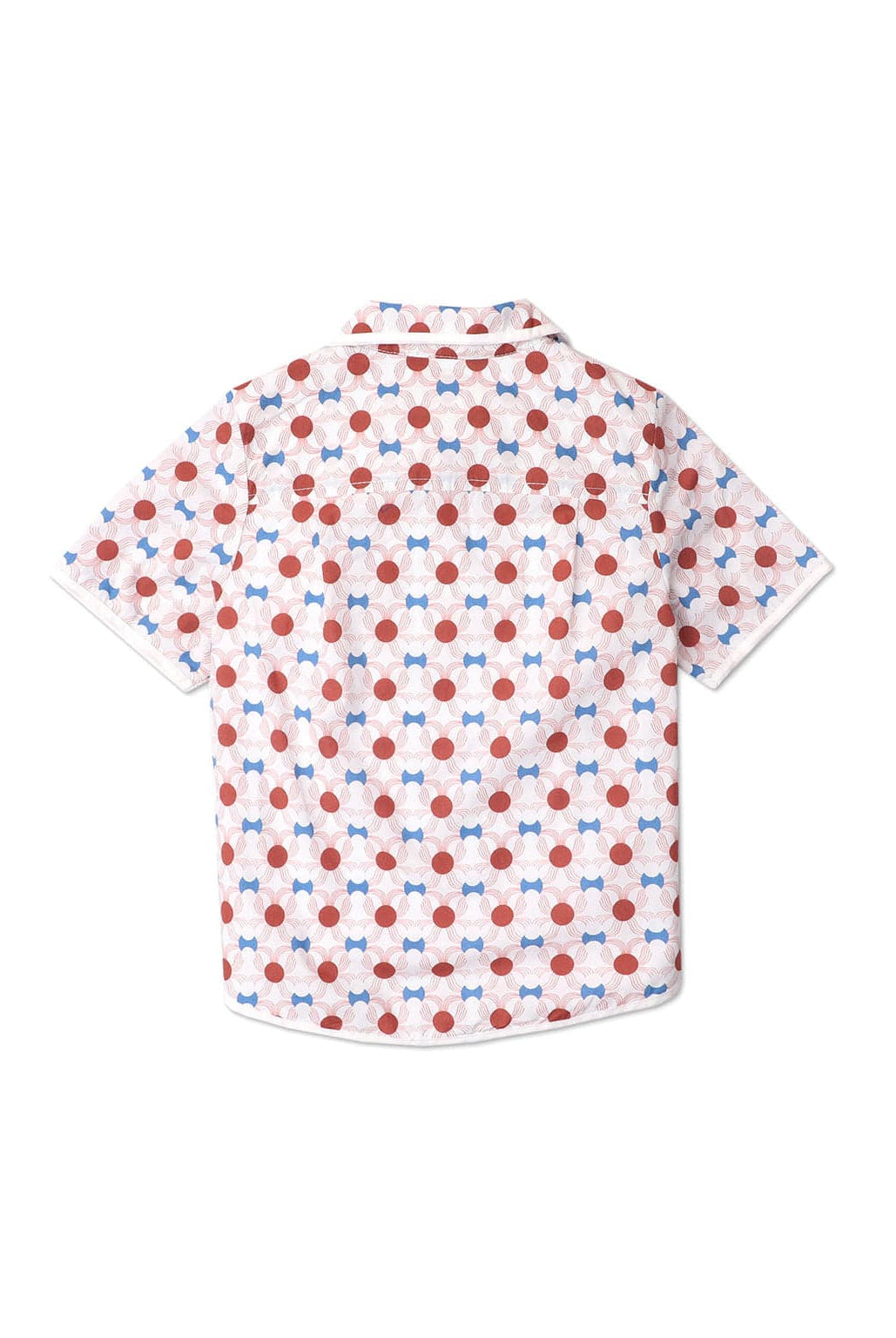 جينجرسنابس قميص بولو ولادي بأزرار أمامية نص كم متعدد الألوان