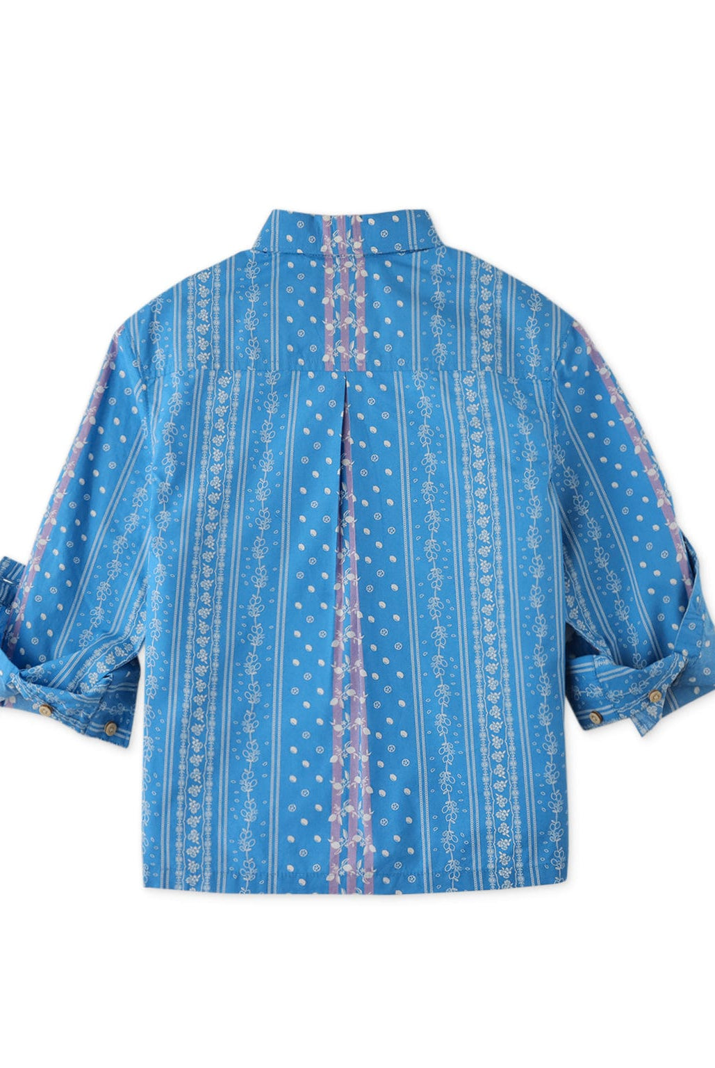 جينجرسنابس قميص بولو ولادي منقوش بأزرار أمامية